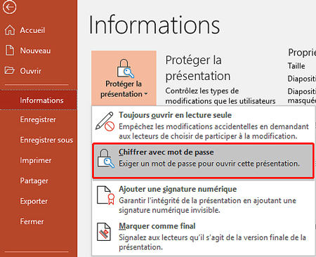 Comment Supprimer Mot De Passe Powerpoint